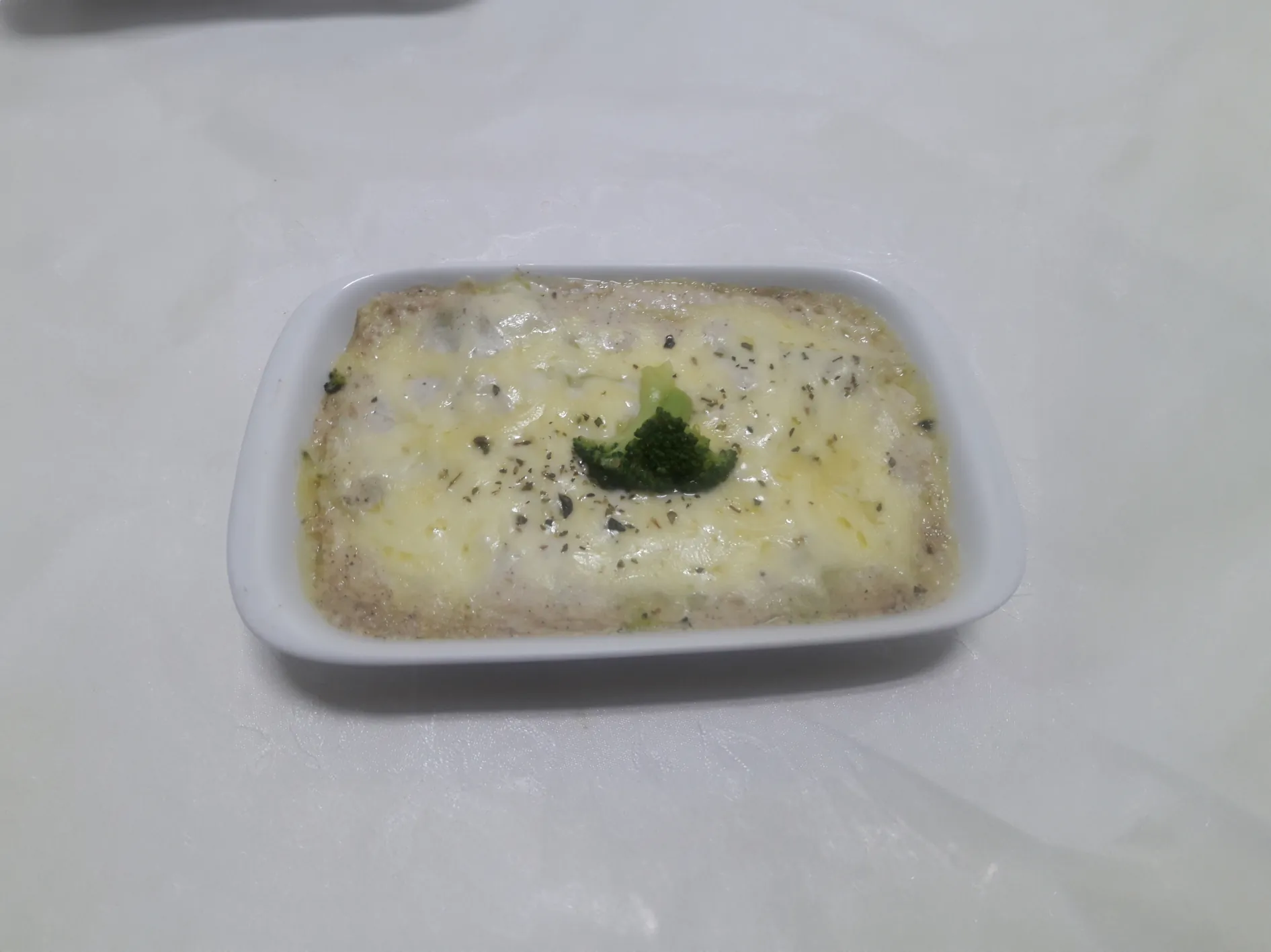 Lasanha de brócolis